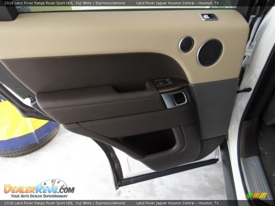 2018 Land Rover Range Rover Sport HSE Fuji White / Espresso/Almond Photo #23