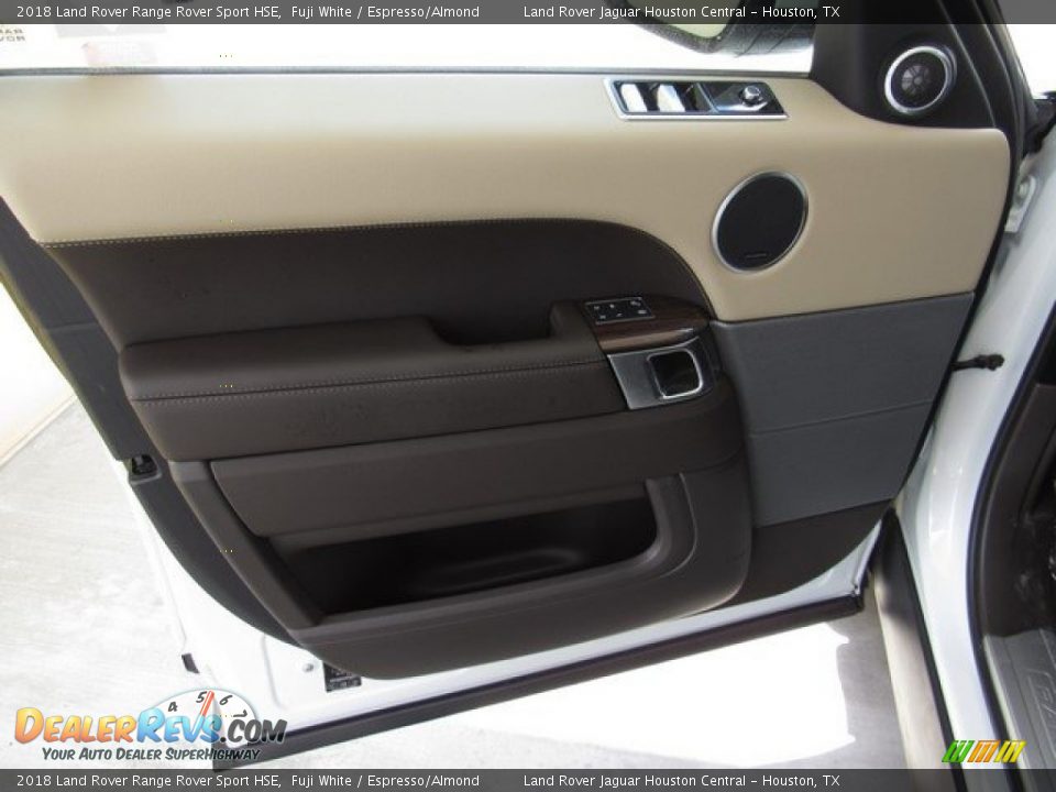 2018 Land Rover Range Rover Sport HSE Fuji White / Espresso/Almond Photo #24