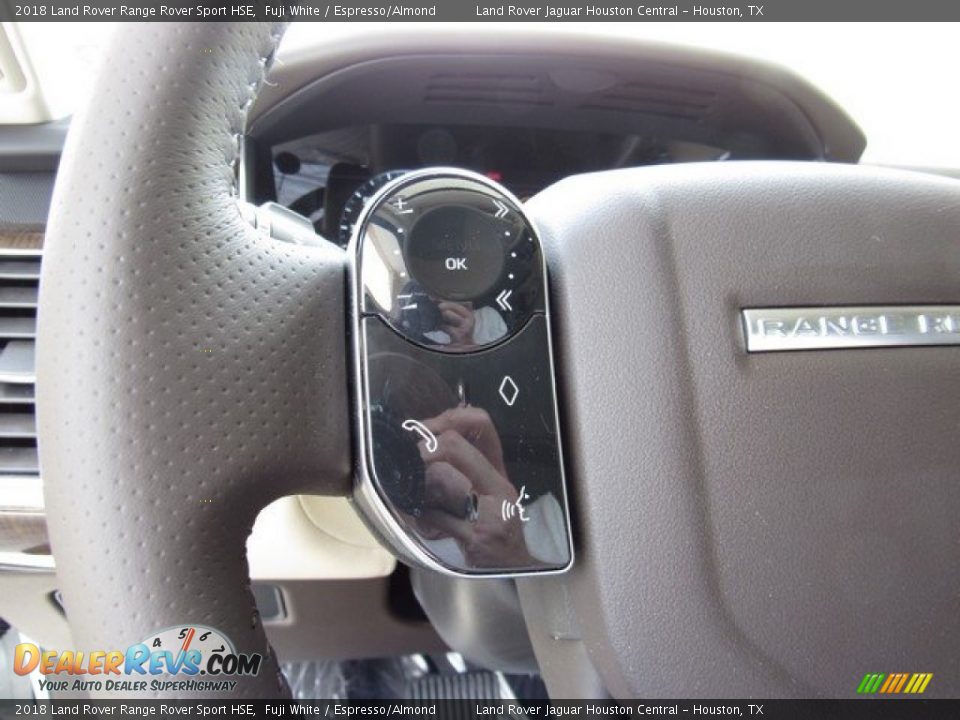 2018 Land Rover Range Rover Sport HSE Fuji White / Espresso/Almond Photo #28