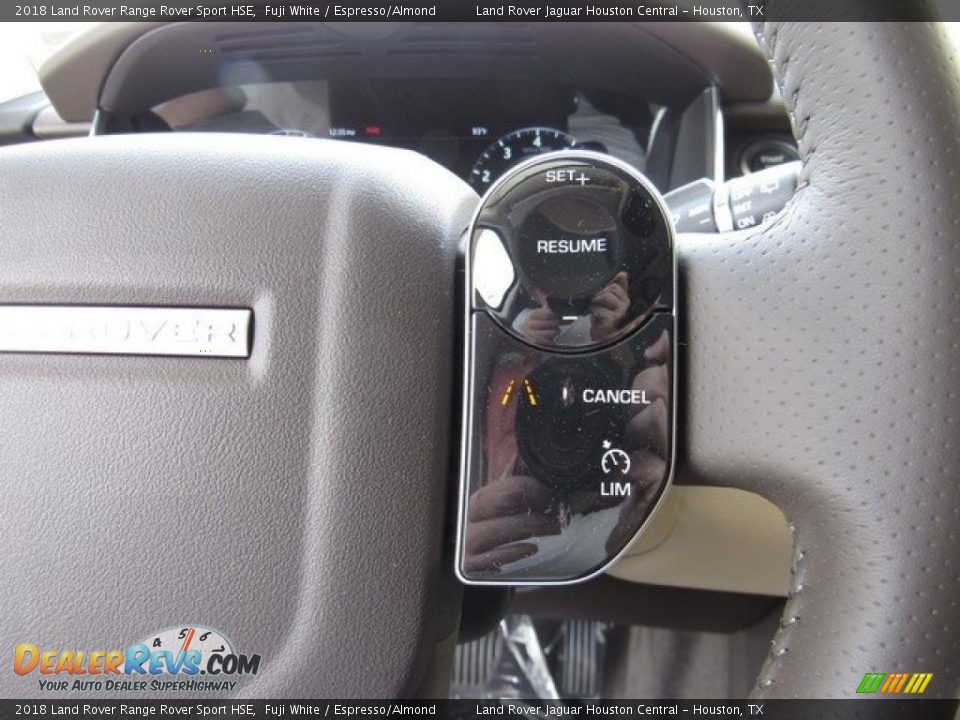 2018 Land Rover Range Rover Sport HSE Fuji White / Espresso/Almond Photo #29