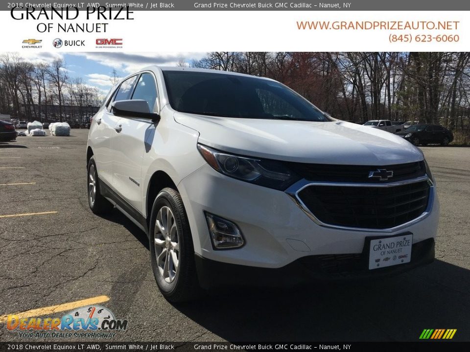 2018 Chevrolet Equinox LT AWD Summit White / Jet Black Photo #1