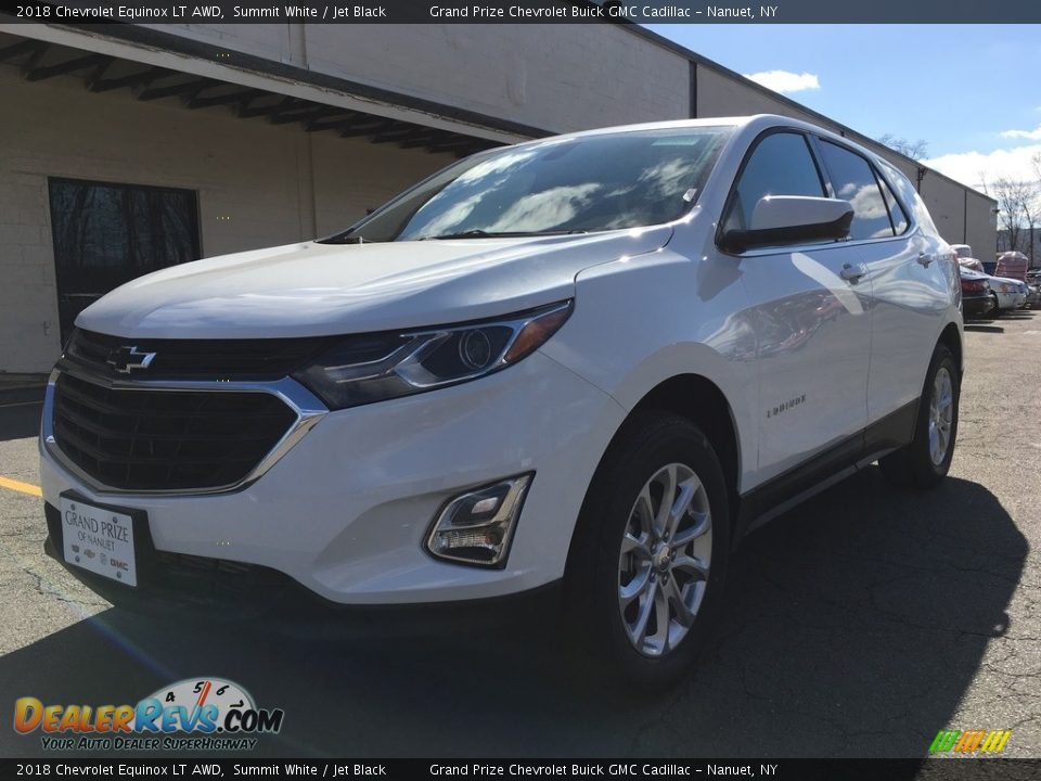 2018 Chevrolet Equinox LT AWD Summit White / Jet Black Photo #2