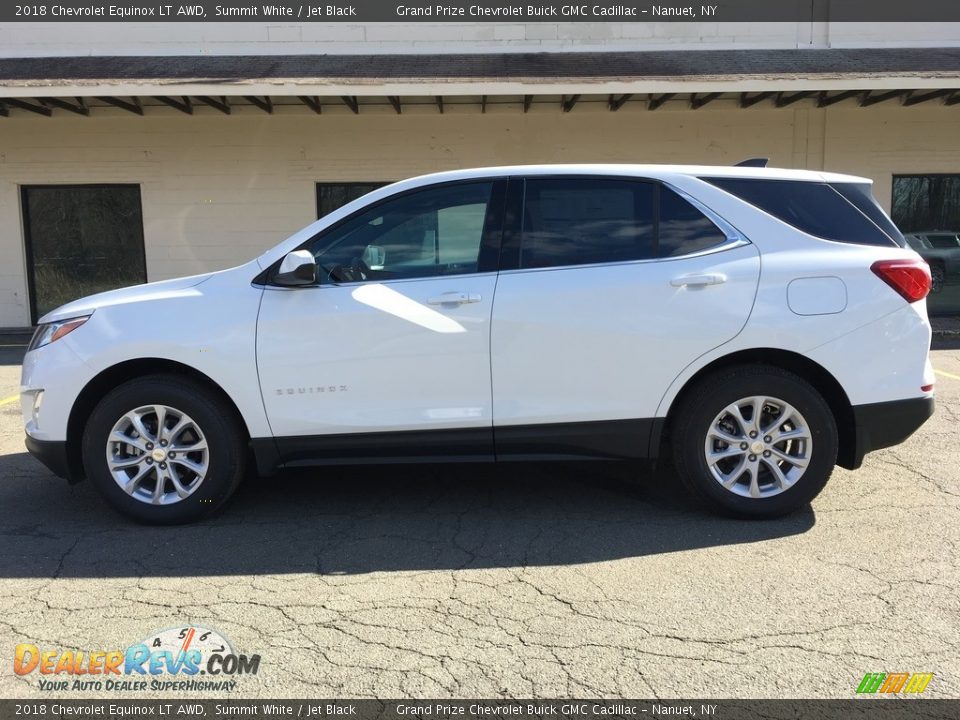 2018 Chevrolet Equinox LT AWD Summit White / Jet Black Photo #3