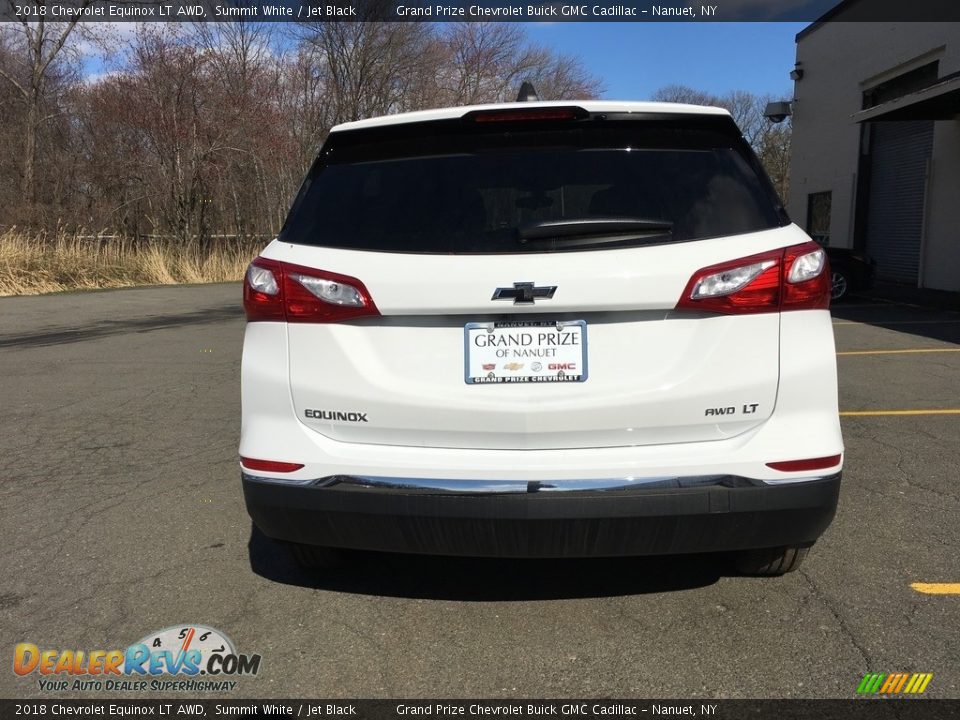 2018 Chevrolet Equinox LT AWD Summit White / Jet Black Photo #5