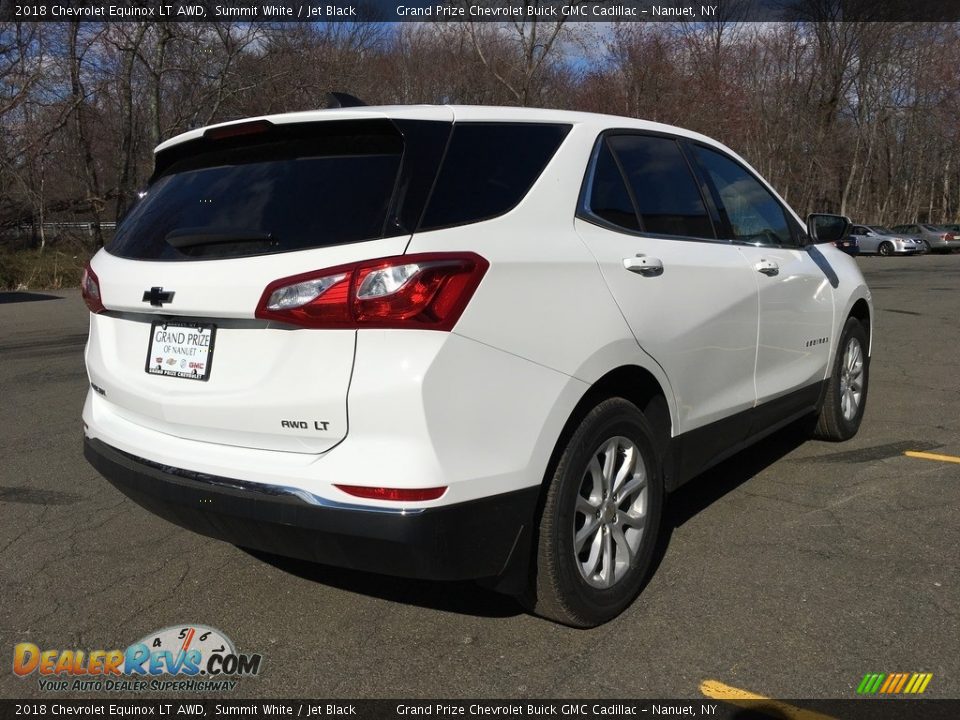 2018 Chevrolet Equinox LT AWD Summit White / Jet Black Photo #6