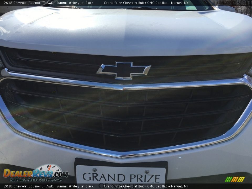 2018 Chevrolet Equinox LT AWD Summit White / Jet Black Photo #9