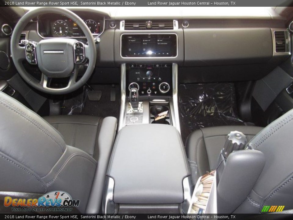 2018 Land Rover Range Rover Sport HSE Santorini Black Metallic / Ebony Photo #4