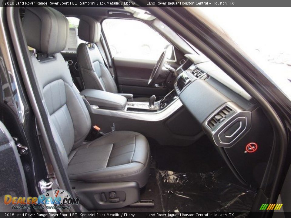 2018 Land Rover Range Rover Sport HSE Santorini Black Metallic / Ebony Photo #5