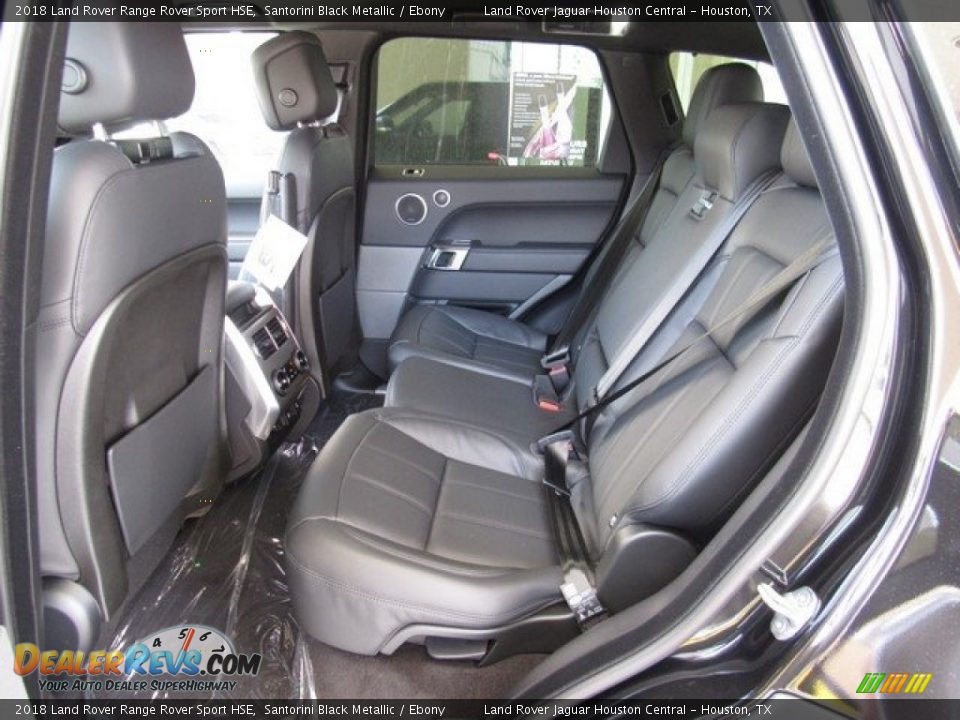 2018 Land Rover Range Rover Sport HSE Santorini Black Metallic / Ebony Photo #13
