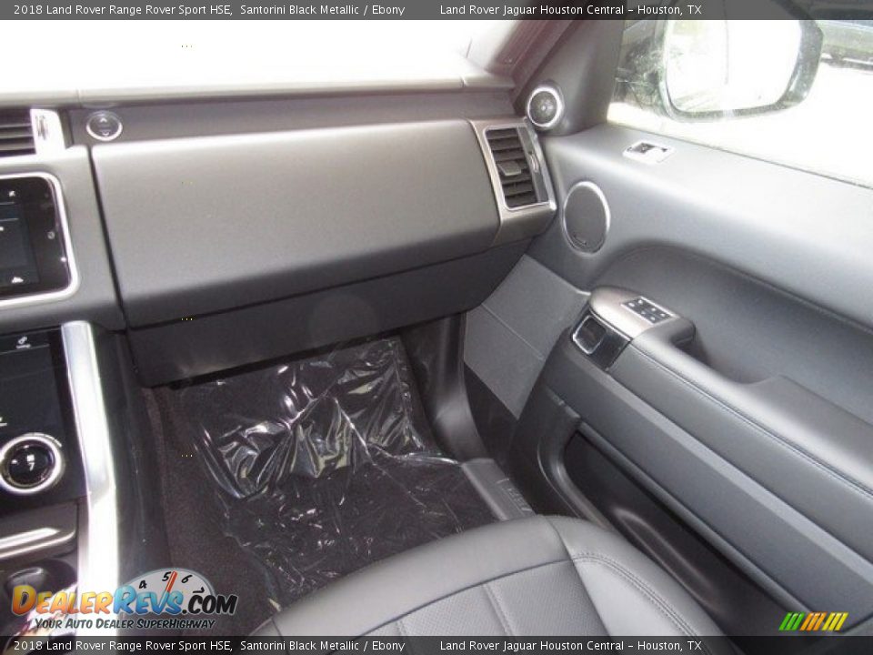 2018 Land Rover Range Rover Sport HSE Santorini Black Metallic / Ebony Photo #15