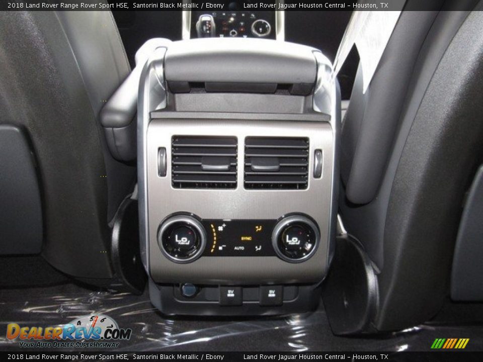 2018 Land Rover Range Rover Sport HSE Santorini Black Metallic / Ebony Photo #16