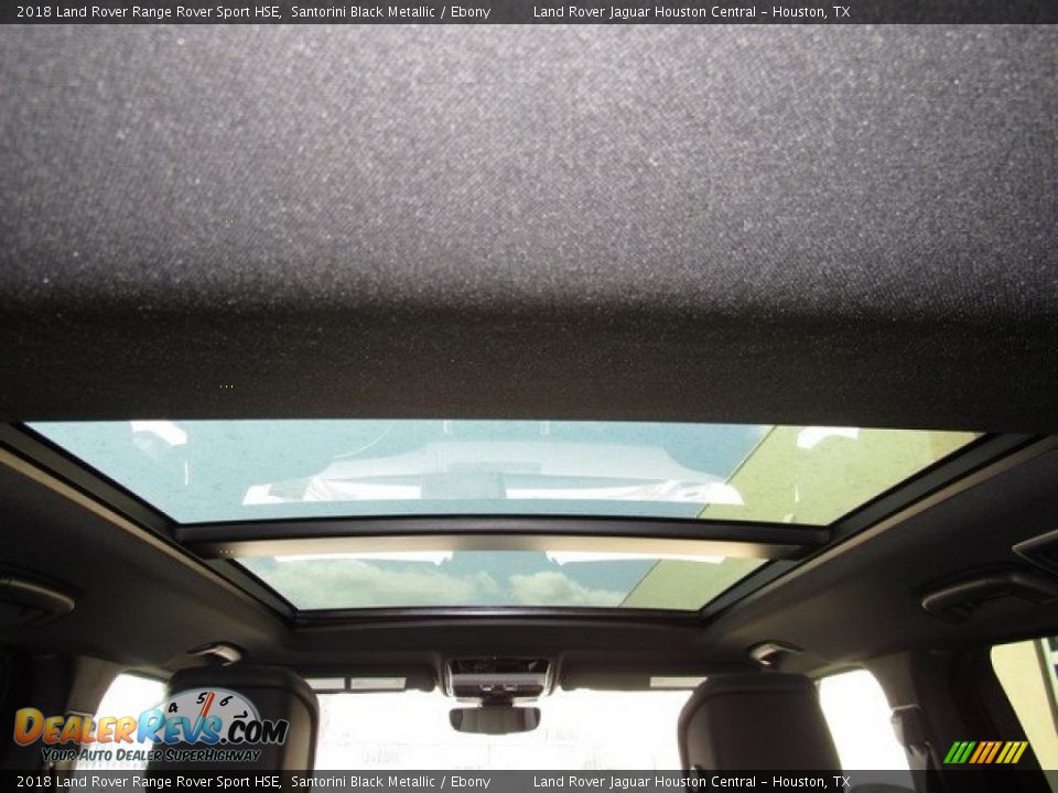 2018 Land Rover Range Rover Sport HSE Santorini Black Metallic / Ebony Photo #18