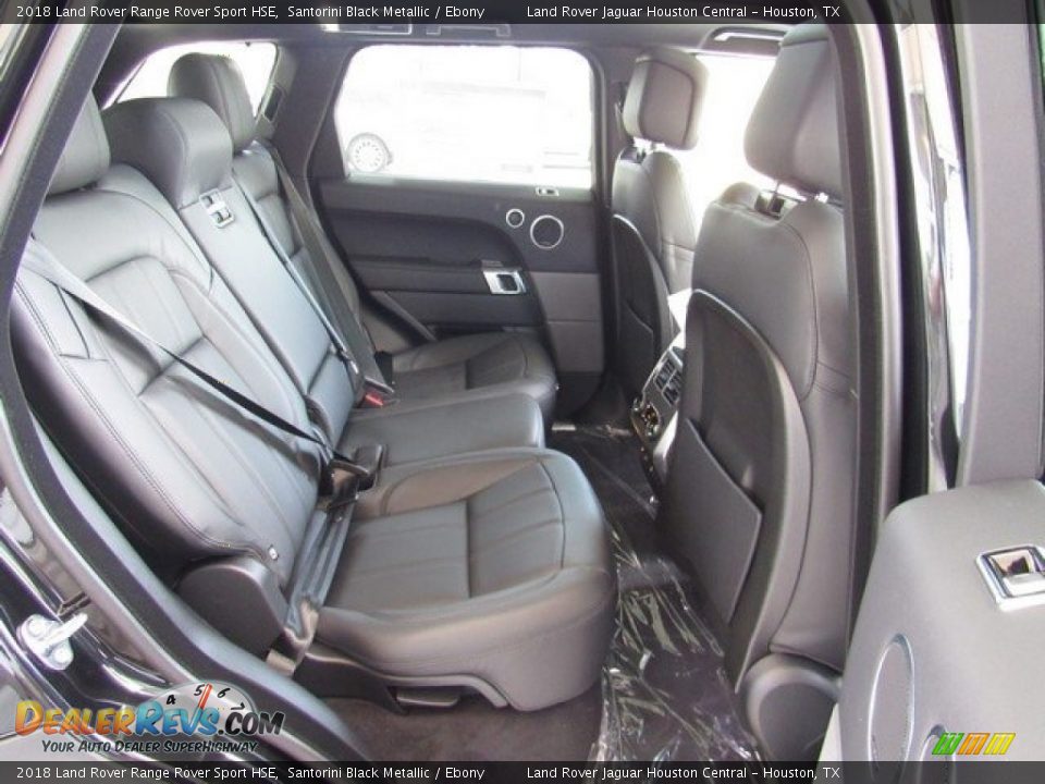 2018 Land Rover Range Rover Sport HSE Santorini Black Metallic / Ebony Photo #19