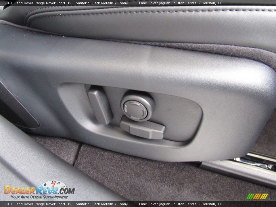2018 Land Rover Range Rover Sport HSE Santorini Black Metallic / Ebony Photo #20