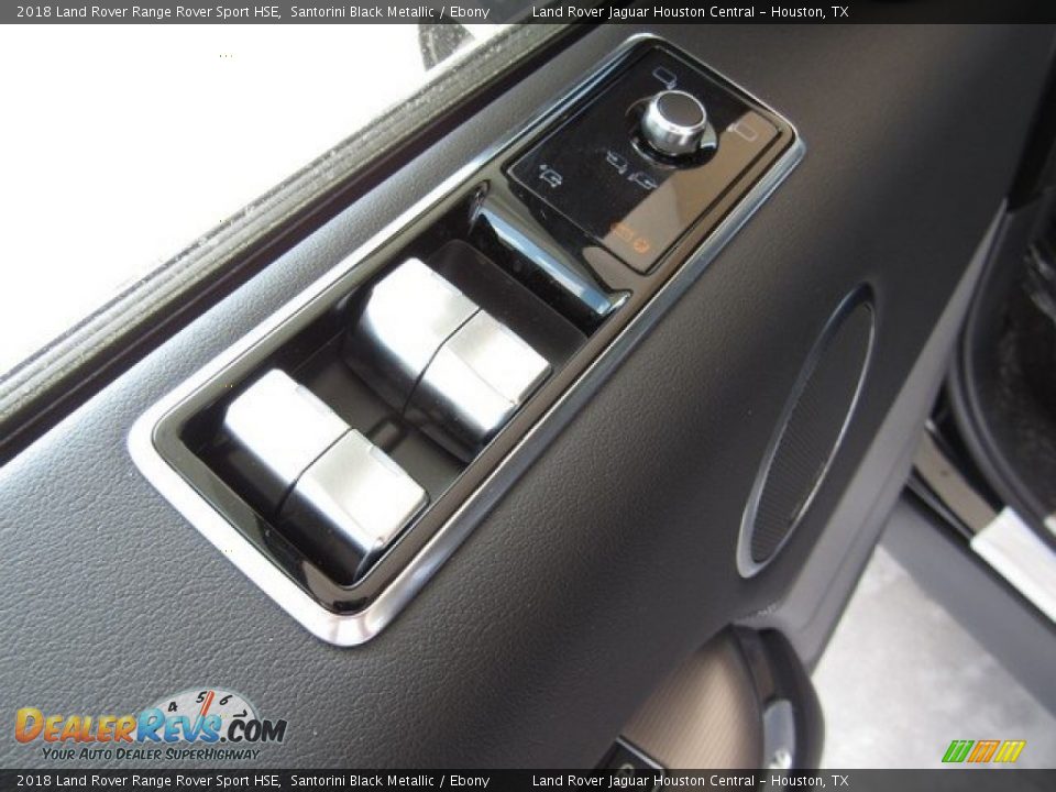 2018 Land Rover Range Rover Sport HSE Santorini Black Metallic / Ebony Photo #25