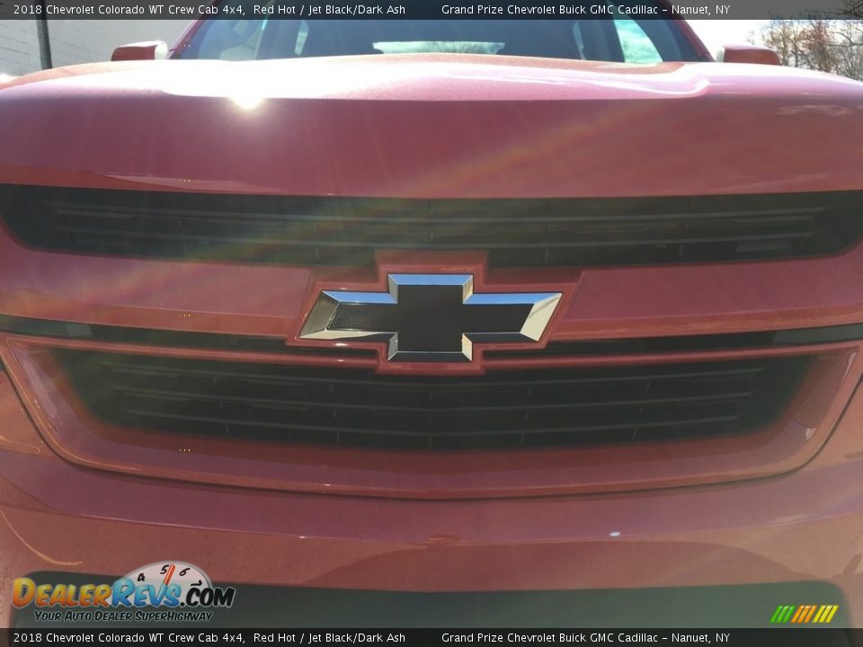 2018 Chevrolet Colorado WT Crew Cab 4x4 Red Hot / Jet Black/Dark Ash Photo #9