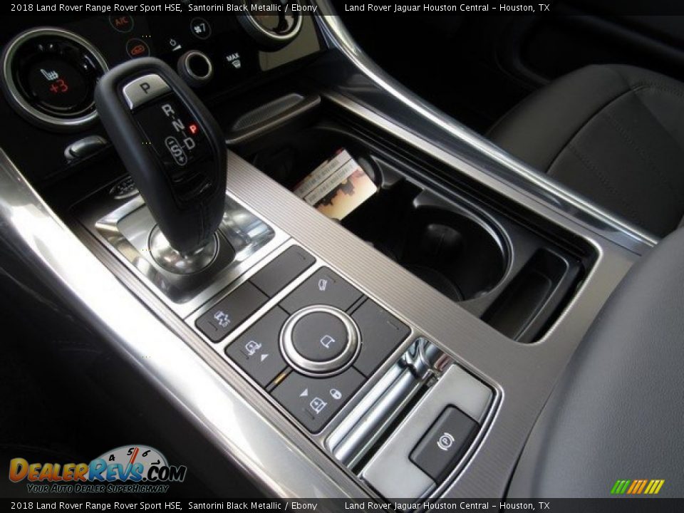 2018 Land Rover Range Rover Sport HSE Santorini Black Metallic / Ebony Photo #36
