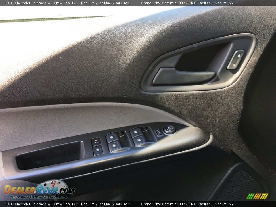 2018 Chevrolet Colorado WT Crew Cab 4x4 Red Hot / Jet Black/Dark Ash Photo #11
