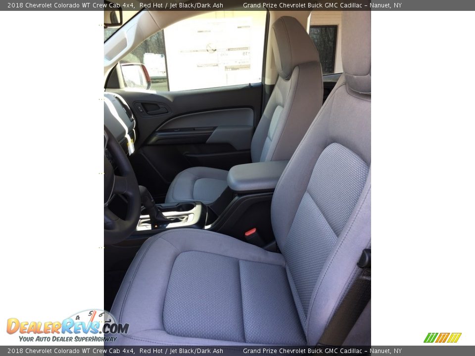 2018 Chevrolet Colorado WT Crew Cab 4x4 Red Hot / Jet Black/Dark Ash Photo #13