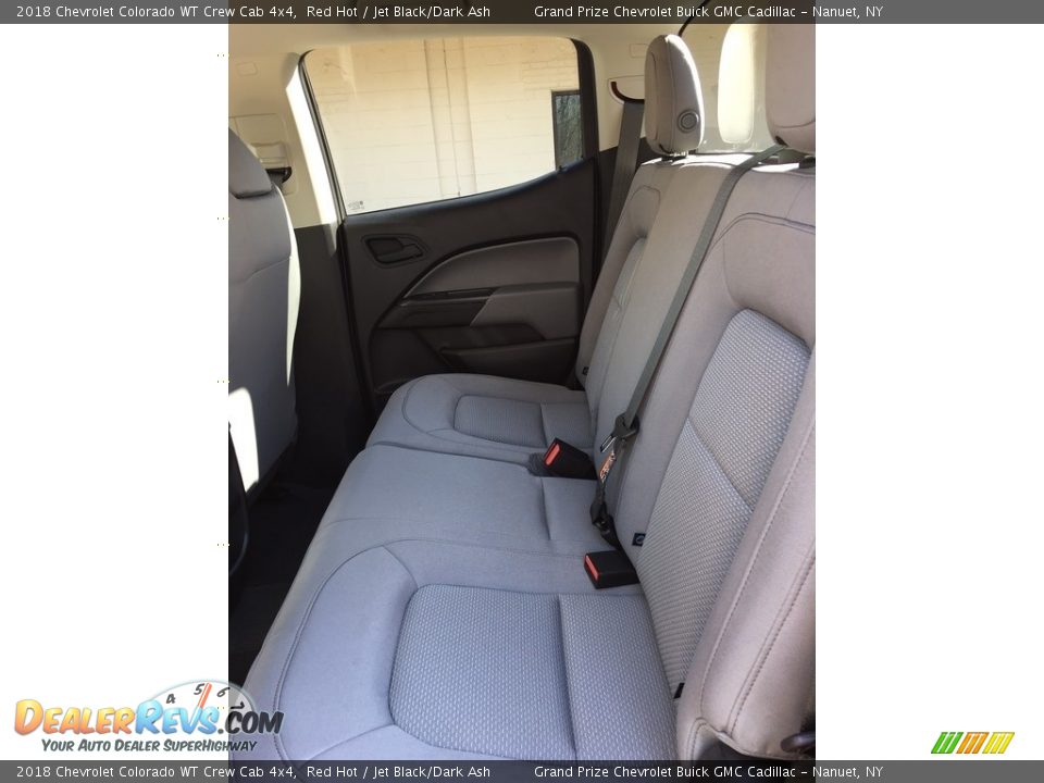 2018 Chevrolet Colorado WT Crew Cab 4x4 Red Hot / Jet Black/Dark Ash Photo #14