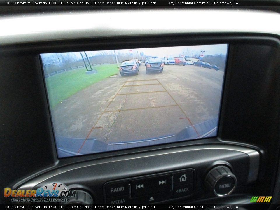 2018 Chevrolet Silverado 1500 LT Double Cab 4x4 Deep Ocean Blue Metallic / Jet Black Photo #13