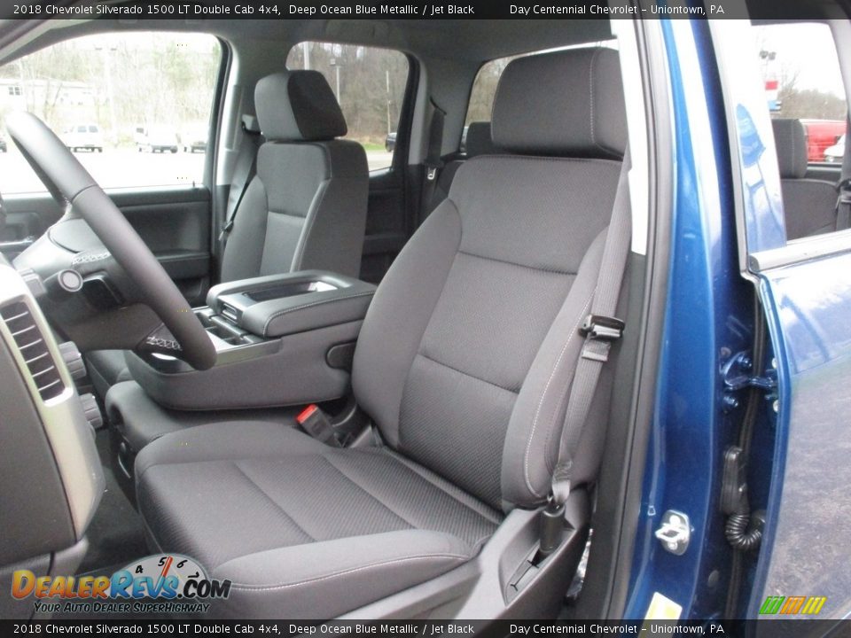 2018 Chevrolet Silverado 1500 LT Double Cab 4x4 Deep Ocean Blue Metallic / Jet Black Photo #16