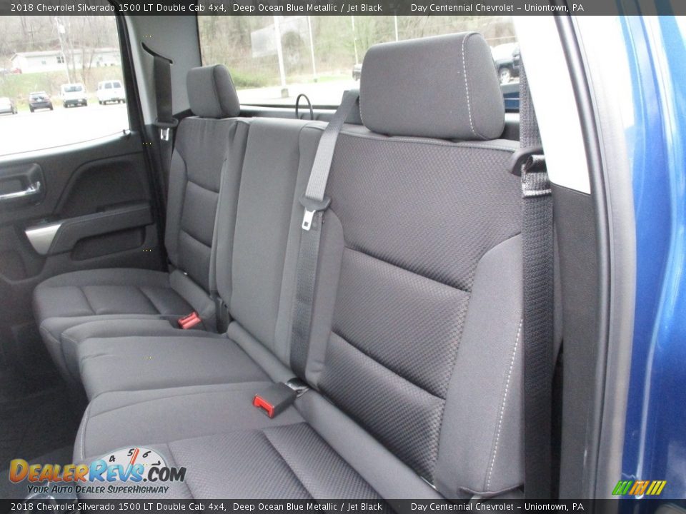 2018 Chevrolet Silverado 1500 LT Double Cab 4x4 Deep Ocean Blue Metallic / Jet Black Photo #17