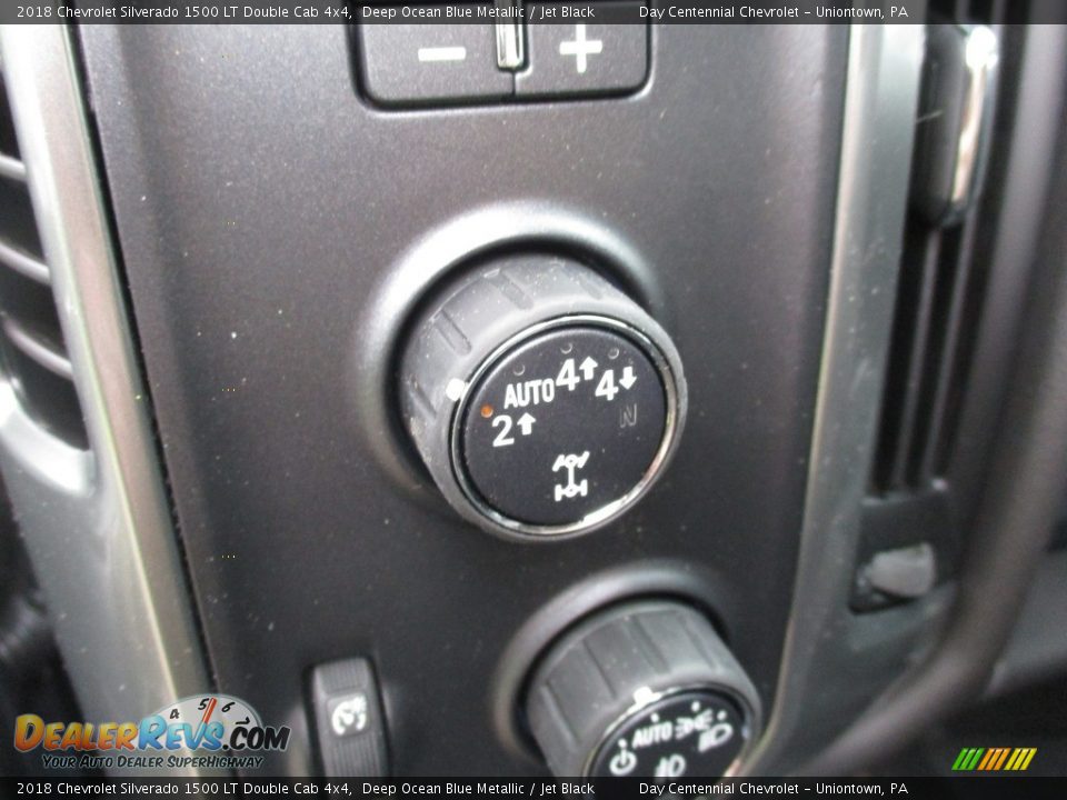 2018 Chevrolet Silverado 1500 LT Double Cab 4x4 Deep Ocean Blue Metallic / Jet Black Photo #19