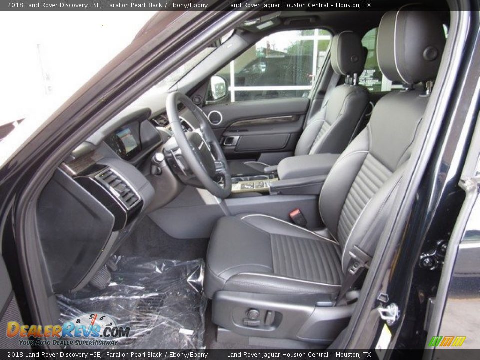 2018 Land Rover Discovery HSE Farallon Pearl Black / Ebony/Ebony Photo #3