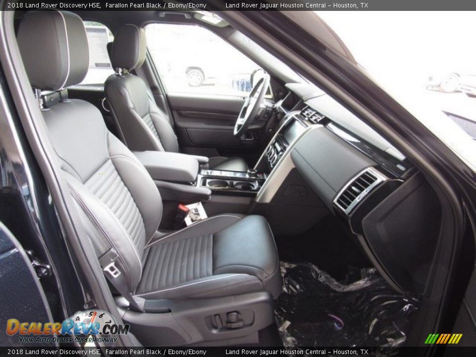 2018 Land Rover Discovery HSE Farallon Pearl Black / Ebony/Ebony Photo #5