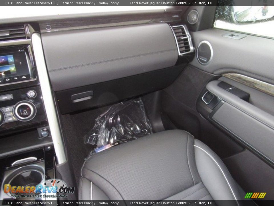 2018 Land Rover Discovery HSE Farallon Pearl Black / Ebony/Ebony Photo #15