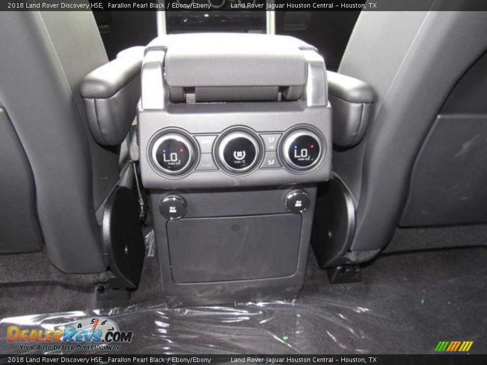 2018 Land Rover Discovery HSE Farallon Pearl Black / Ebony/Ebony Photo #16