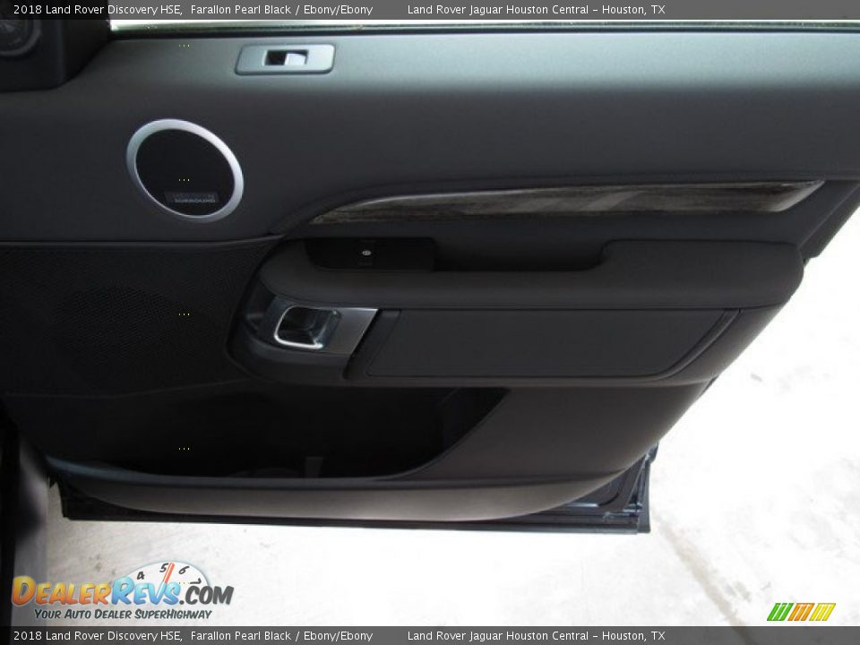 2018 Land Rover Discovery HSE Farallon Pearl Black / Ebony/Ebony Photo #21