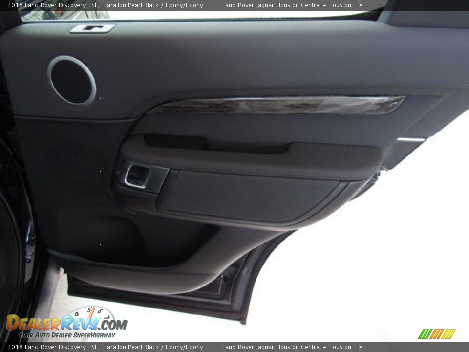 2018 Land Rover Discovery HSE Farallon Pearl Black / Ebony/Ebony Photo #22
