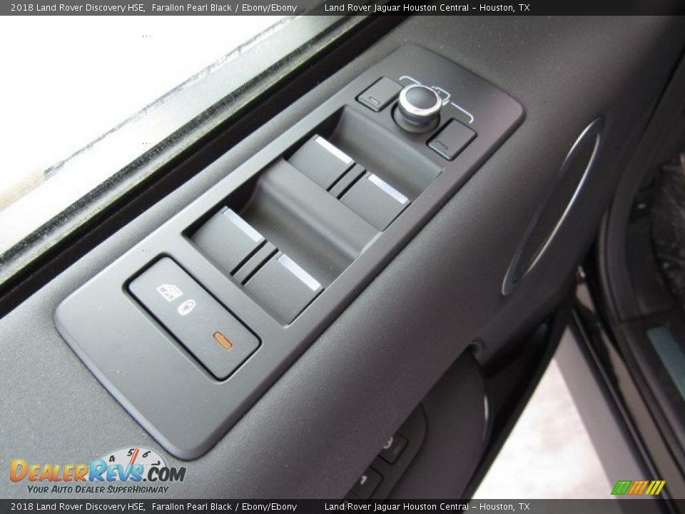 2018 Land Rover Discovery HSE Farallon Pearl Black / Ebony/Ebony Photo #25