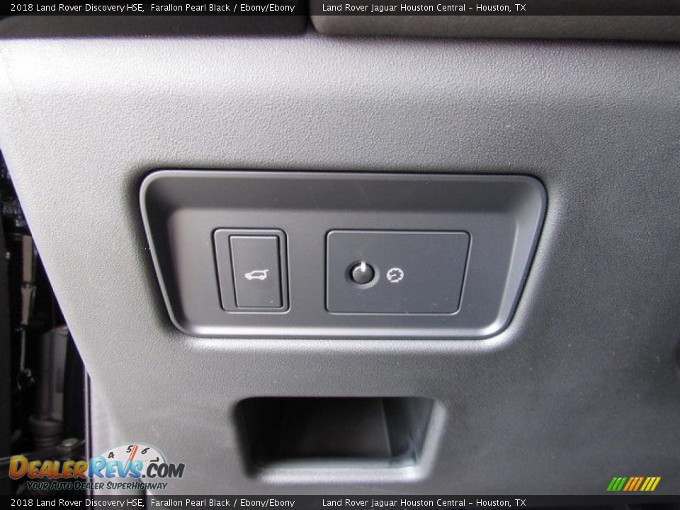 2018 Land Rover Discovery HSE Farallon Pearl Black / Ebony/Ebony Photo #27