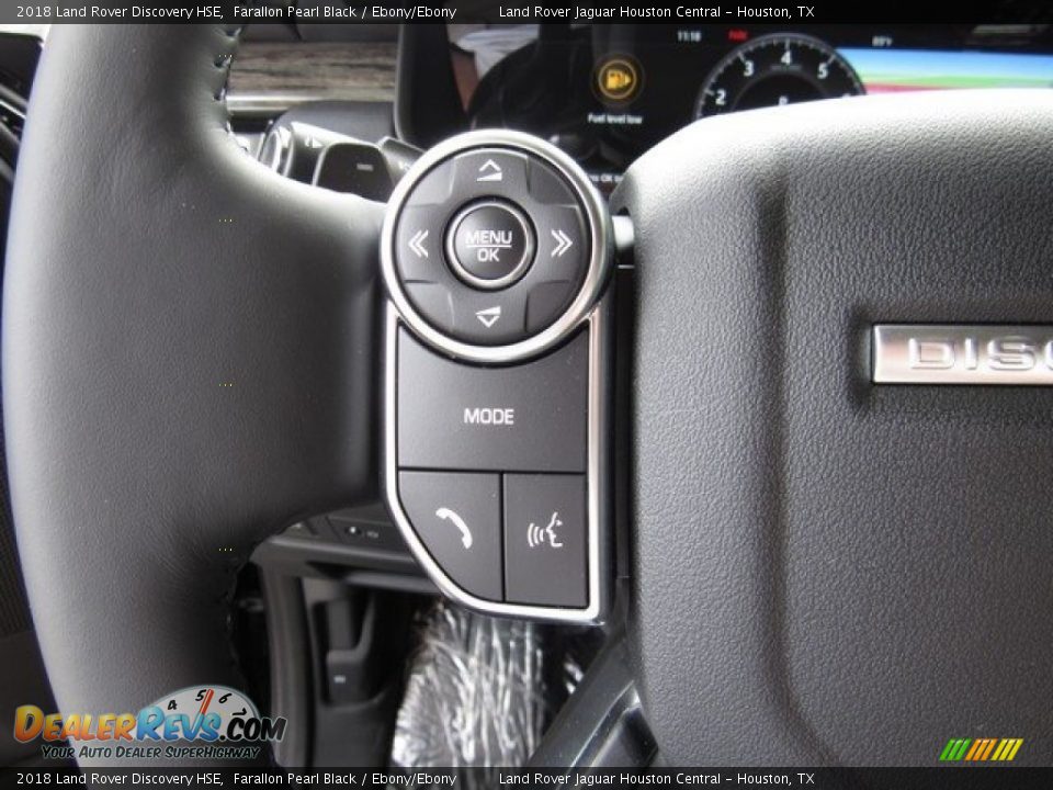 2018 Land Rover Discovery HSE Farallon Pearl Black / Ebony/Ebony Photo #28