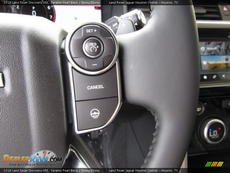 2018 Land Rover Discovery HSE Farallon Pearl Black / Ebony/Ebony Photo #29