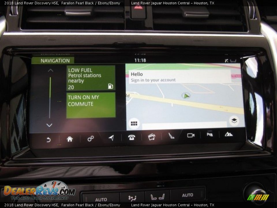 2018 Land Rover Discovery HSE Farallon Pearl Black / Ebony/Ebony Photo #32