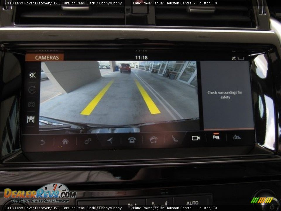 2018 Land Rover Discovery HSE Farallon Pearl Black / Ebony/Ebony Photo #33