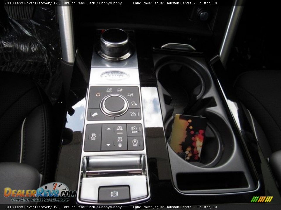 2018 Land Rover Discovery HSE Farallon Pearl Black / Ebony/Ebony Photo #34