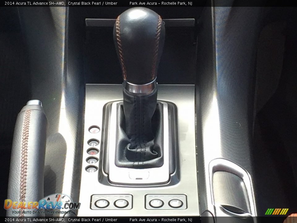 2014 Acura TL Advance SH-AWD Crystal Black Pearl / Umber Photo #16