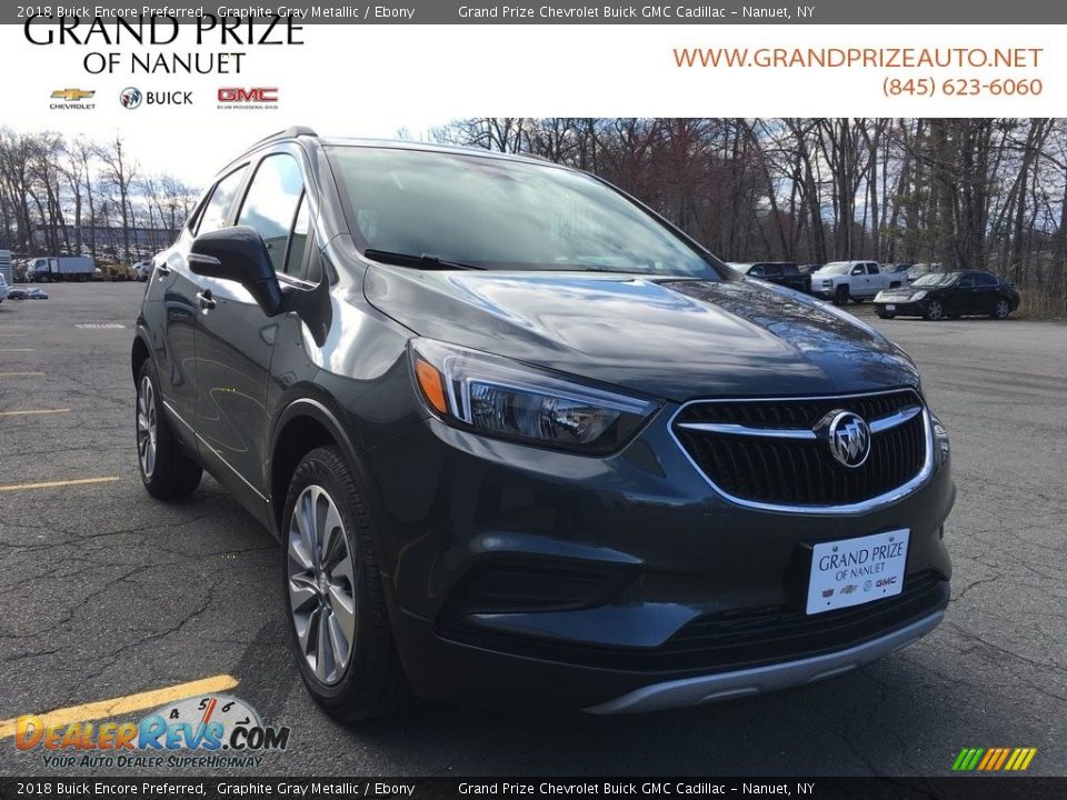 2018 Buick Encore Preferred Graphite Gray Metallic / Ebony Photo #1