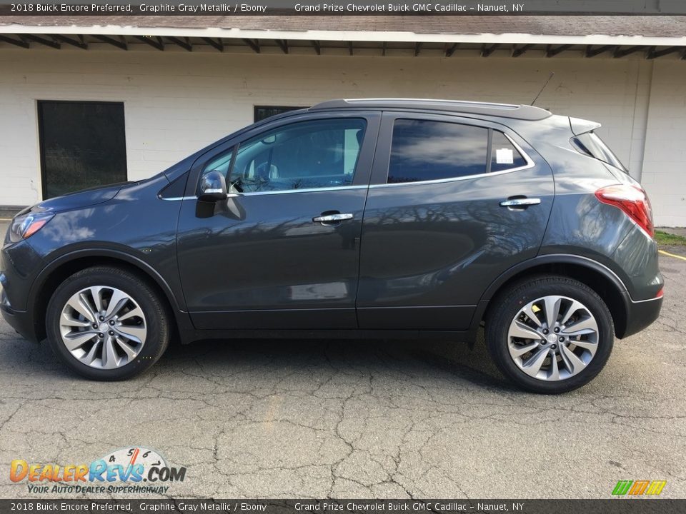 2018 Buick Encore Preferred Graphite Gray Metallic / Ebony Photo #2