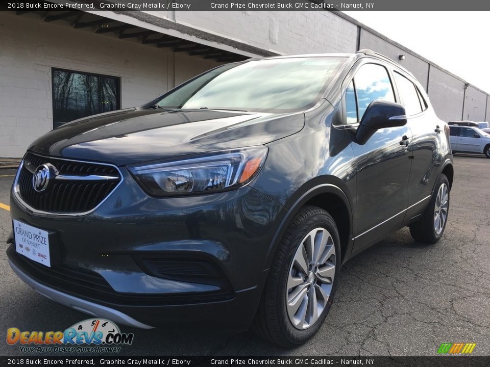 2018 Buick Encore Preferred Graphite Gray Metallic / Ebony Photo #3
