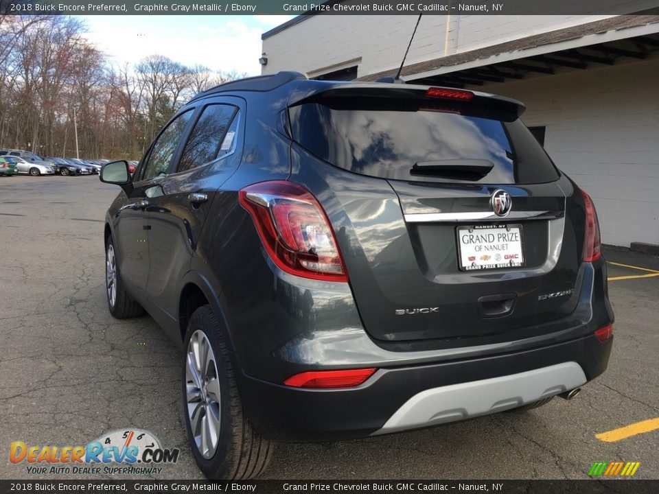 2018 Buick Encore Preferred Graphite Gray Metallic / Ebony Photo #4