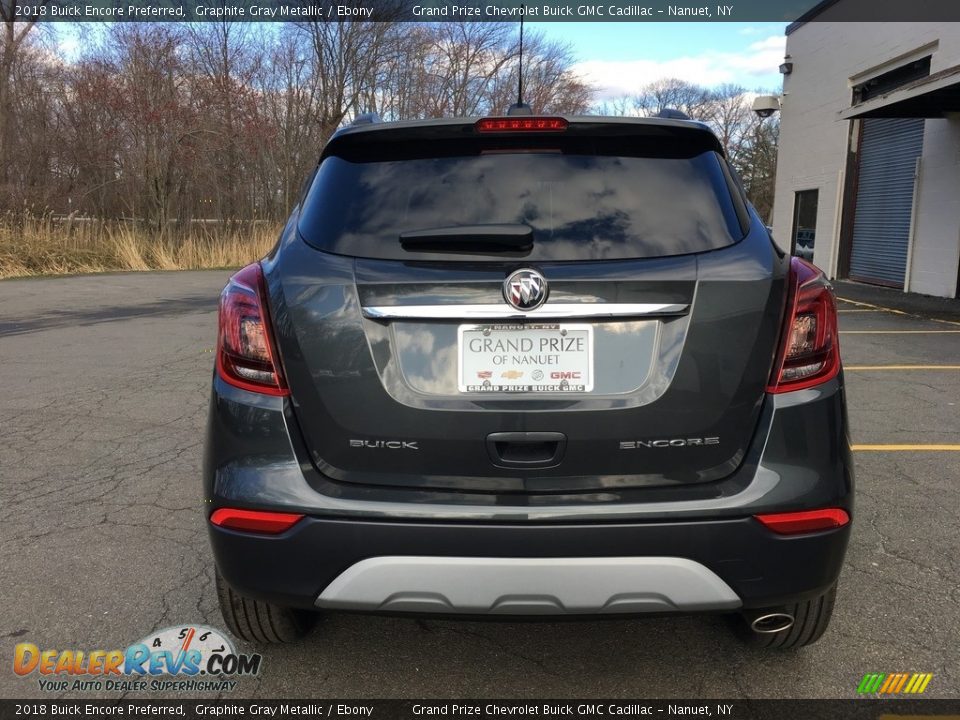 2018 Buick Encore Preferred Graphite Gray Metallic / Ebony Photo #5