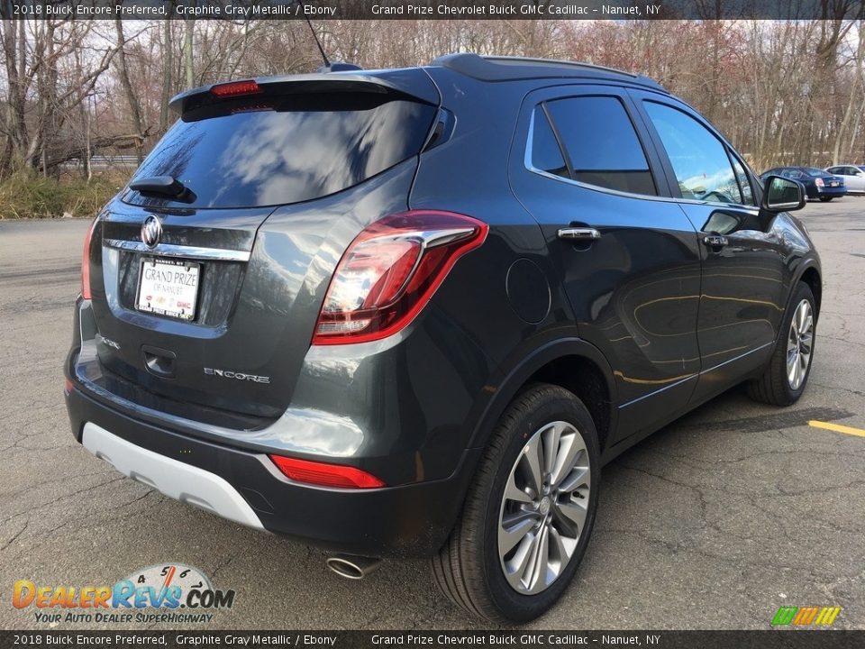 2018 Buick Encore Preferred Graphite Gray Metallic / Ebony Photo #6