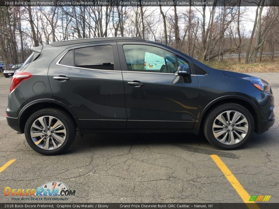 2018 Buick Encore Preferred Graphite Gray Metallic / Ebony Photo #7