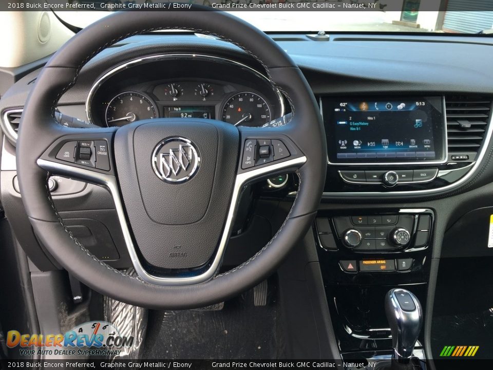 2018 Buick Encore Preferred Graphite Gray Metallic / Ebony Photo #12